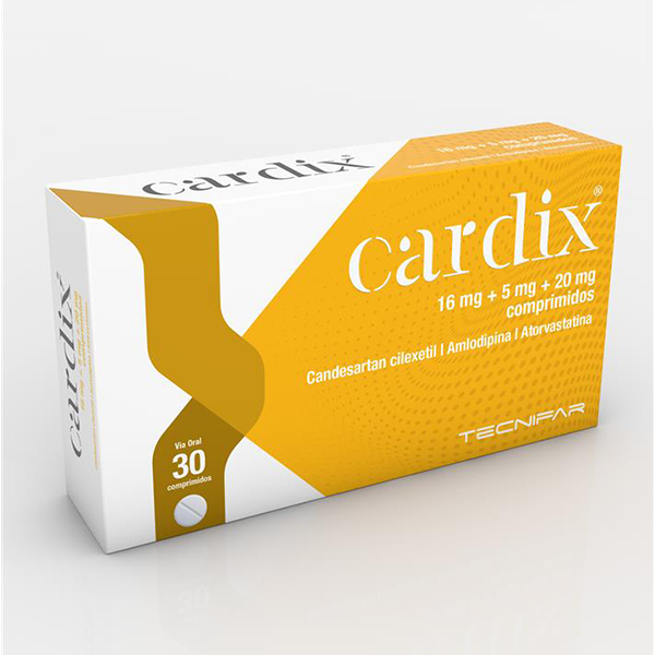 CARDIX - 16 MG + 5 MG + 20 MG