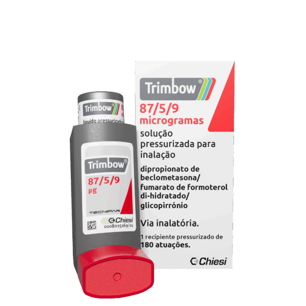 TRIMBOW - 180 doses / 87 / 5 / 9 MCG